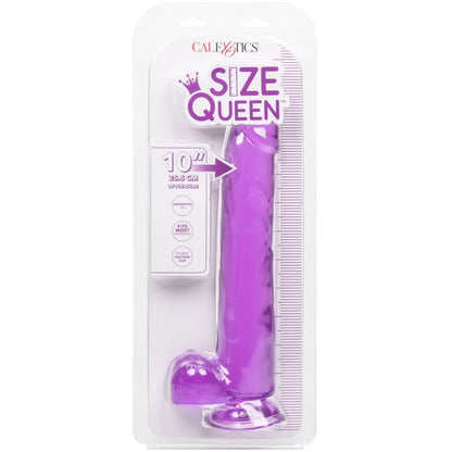 DILDO QUEEN TAILLE CALEX - VIOLET 25,5 CM