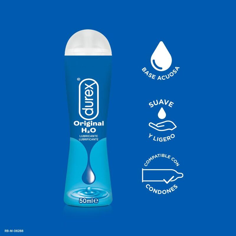 DUREX - LUBRIFIANT H2O NATUREL DUREX PLAY 50ML