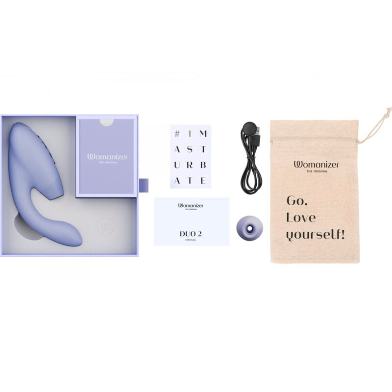 WOMANIZER - STIMULATEUR DUO 2 LILAS